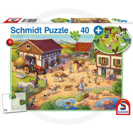Schmidt Puzzle 40 dílků Zábavná farma